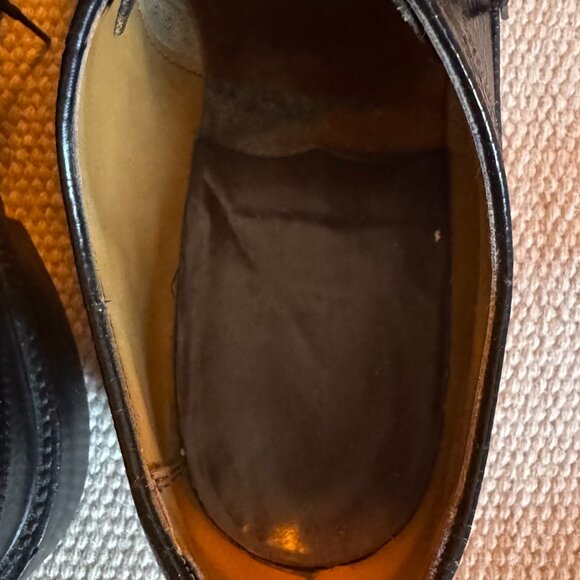 Vintage Longwing Brogue Leather Shoes with Cat’s Paw Soles - Picture 4 of 7